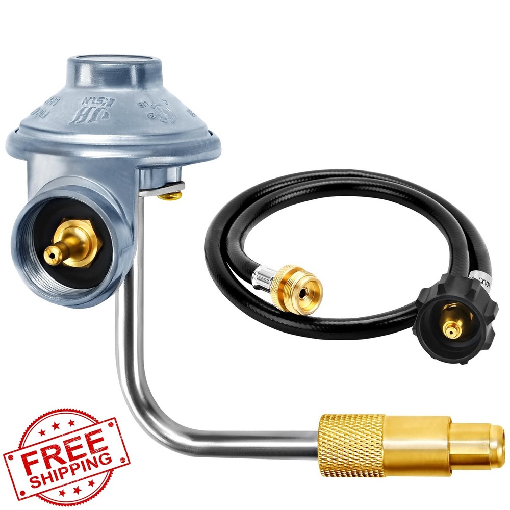 JEASOM Propane Adapter Hose Regulator 3FT