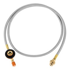 OD Can Gas Hose Line Gas Extension Tube 1M Braided Hose Camping Stove Parts