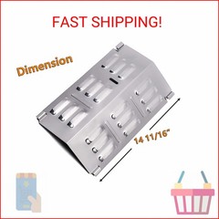Stainless Steel Grill Flavorizer Bar Replacement for Weber 9201 and Gas Go-Anywh
