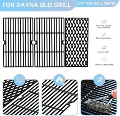 Cooking Grates for Dynaglo Kenmore Gas Grills Cast Iron Replacement Parts