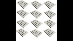 12-Pack Ceramic Grill Briquettes Flame Tamer Replacement for BBQ & Grilling