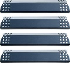 4 Set Parts for Grill Master BBQ Heat Shield Plate Tent Burner Cover Flame Tamer
