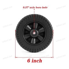 6″ Grill Wheels Replacement Parts 2pcs For Charbroil Gas Grills And Other Brands