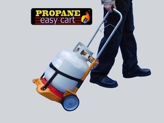 Hensita Propane Easy Cart Portable Lp Tank Carrier Cylinder Dolly For Bbq Grill