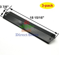 Parts DP105 (3-Pack) 18 15/16 x 3 7/8 Inch Porcelain Steel Heat Plates for Ch…