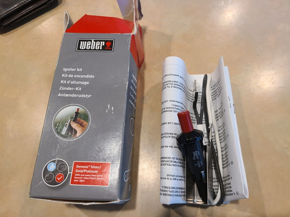 Weber – 7510 Igniter Kit For Gas Propane Grills New Open Box