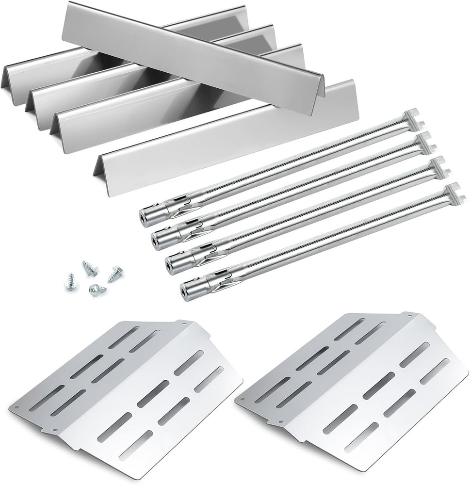 Genesis E-330 Grill Replacement Parts 4 Burners for Weber Genesis S-330 E-310 EP