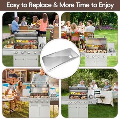 Durable Universal Grease Tray & Catch Pan – Fits Nexgrill and More Gas Grills