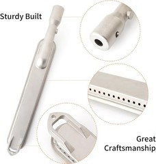 Cast 304 Stainless Steel Burner for Grand Turbo 3 Pack