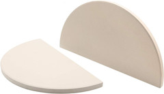 BBQ Future Ceramic Heat Deflector Plates for Kamado Joe Classic I, II, III, Big