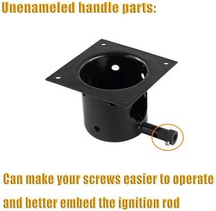 Porcelain Steel Fire Burn Pot Igniter for Traeger Pit Boss Pellet Grill Burner