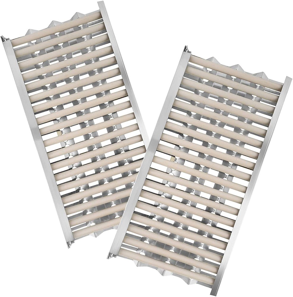 2-Pack Radiant Tray and Ceramic Rod Replacement Kit for DCS Gas Grill Model B…