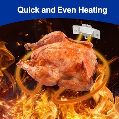 Outspark Heating Element for Charbroil Patio Bistro TRU-Infrared SILVER