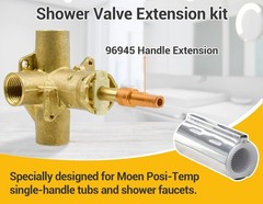 96945 Replacement Single Handle Extension kit Replacement for Moen Posi-Temp …