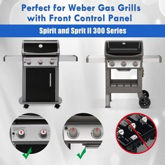 Spirit E-310 Replacement Parts 7636 Flavorizer Bars 69797 Burners for Weber S…