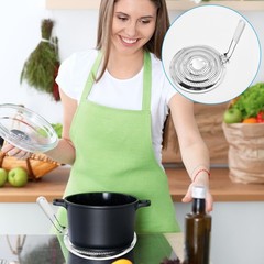 Stainless Steel Heat Diffuser Plate for Gas Electric Induction Stove with Handle