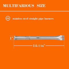 14-7/16 Grill Burner Tubes for Charbroil Performance 463322613 Thermos 461334813