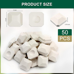 Ceramic Briquettes Grill Bricks Replacement 50 Piece Barbecue Briquettes Gas Gri