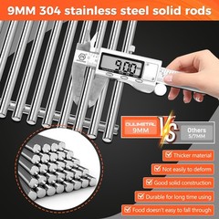 9MM Grill Grates for Weber Spirit 300 and GS4 Spirit II 300 Series, Spirit 70…