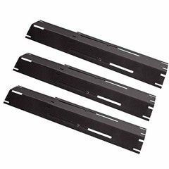 3PCS Universal Adjustable Grill Heat Plates Heat Tents Covers for Gas Grill
