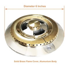 BBQ Grill Side Burner Head Replacement Parts for Single and Double Side Burne…