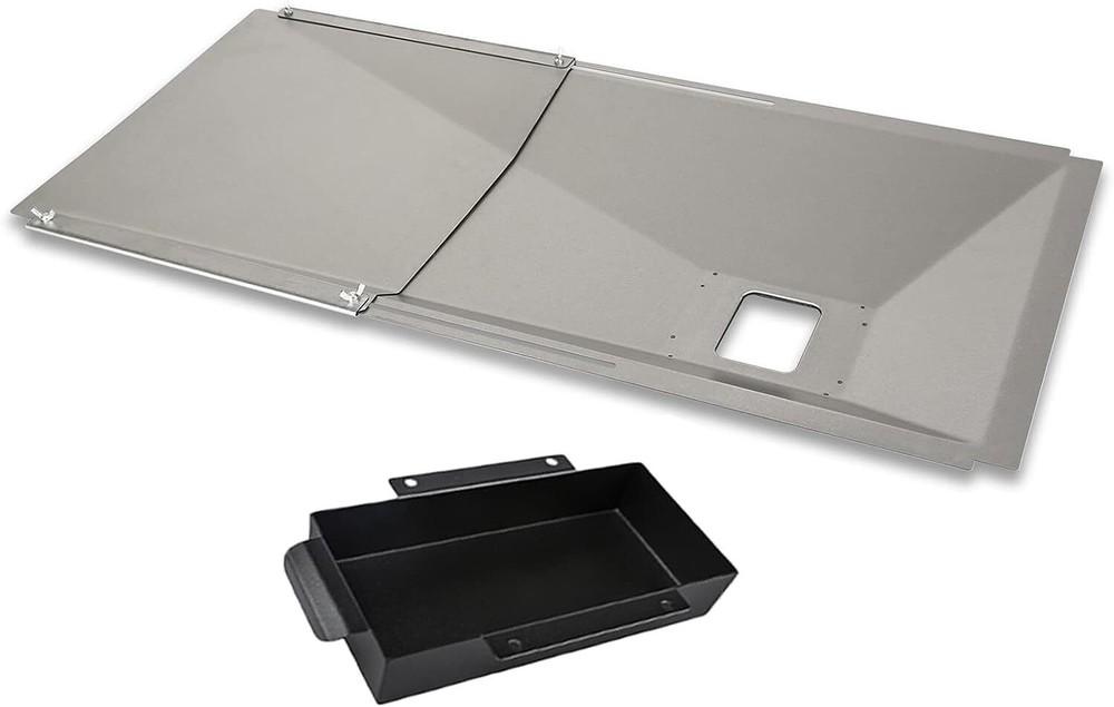 Bandeja De Grasa Universal Con Bandeja Colectora Para Nexgrill, Charbroil, D…