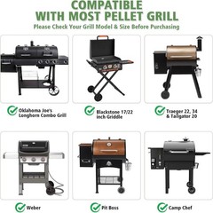 Smoker Warming Rack Stainless Adjustable Folding Universal Pit Boss Blackstone