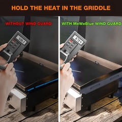 Wind Screens Griddle Accessories Hold Heat Oxidation Resistant Upgrade Design