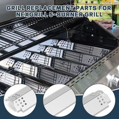 Replacement Grill Parts for 5 Burner & 4 Burner Grills – Stainless Cooking Grate
