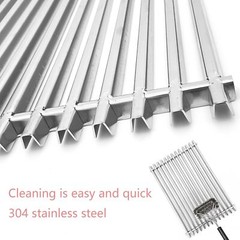 17.25″ Stainless Steel Grid Grates for Weber Spirit E-310 E-320, S-310 S-320,