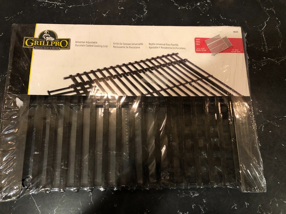 GrillPro Cooking Grid Black Porcelain Coated Small 50225
