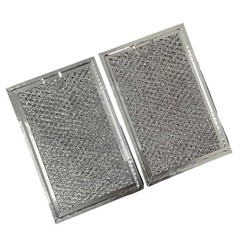 2 Pack Grease Filter for GE Microwave JVM7195EK5ES PNM9216SK5SS Effective Trap