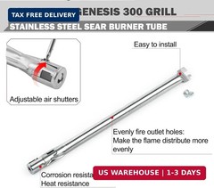 Genesis E-330 Grill Replacement Parts 4 Burners for Weber Genesis S-330 E-310 EP