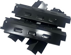 Parts DP131 (4-Pack) 14 5/8″ X 4 1/4″ Porcelain Steel Heat Plates Replacement fo