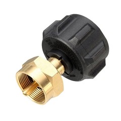 Reliable Propane Coupler with Built in Safety Feature for Hassle Refilling