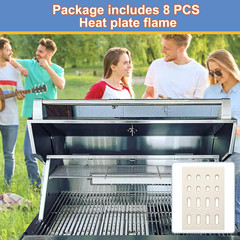 Ceramic Brick Replacement for Barbeques Galore Grand Turbo, Grand Hall and Membe