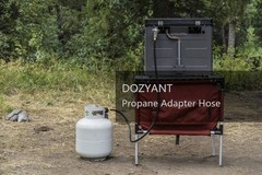 Versatile 15 Feet Propane Adapter Hose – Connect 1 lb Appliances to 20 lb Tanks
