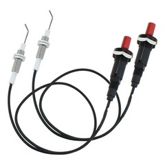 2 Set Propane Push Button Piezo Igniter, Piezo Spark Ignition with 20″ Long Wire