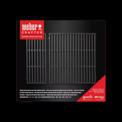 Weber 7856 Crafted Porcelain Enamel Cast Iron Cooking Grates for Spirit 3-Burner