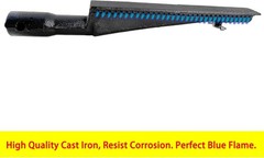 12 7/8″ Cast Iron Burner Replacement for Brinkmann 810-4415-0 Nexgrill 720-0082