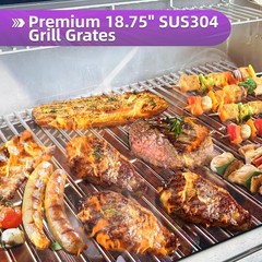 9MM Genesis ii Grill Grates for Weber Genesis ii E410, S410, SE410, E415, E43…