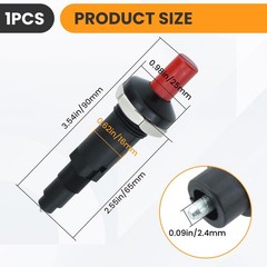 DALQUIS Push Botton Piezo Igniter, One Outlet Plug Push Button Ceramic Ignite…