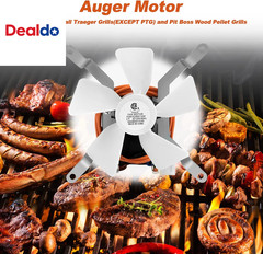 Replacement Induction Fan Kit for All Pit Boss/Traeger/Camp Chef Wood Pellet Gri