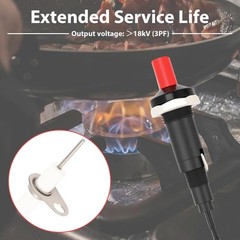 Reliable 2-Pack Piezo Grill Igniters – Long-Lasting Ceramic and Metal Design