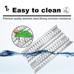 18” Grill Heat Plates Shield Grill Burners Radiant Tray for DCS Grills 27D
