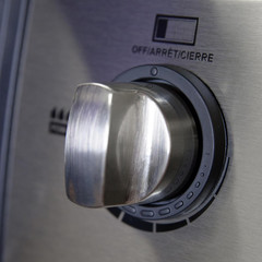 Chrome Look Control Knobs for Large D Shaped Valve Stems