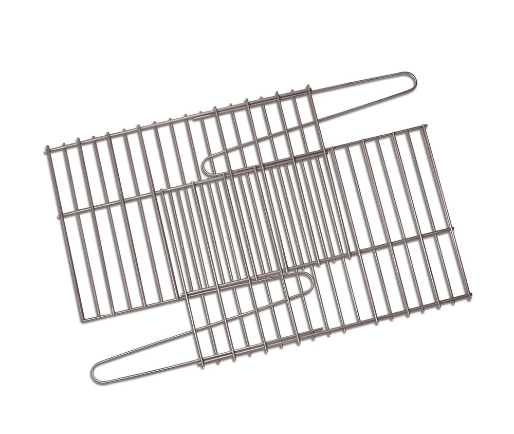 GrillPro 91250 Universal Fit Adjustable Rock Grate, Stainless Steel