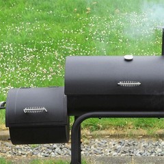 Stainless Steel Handle 6 inch Length 3.5 inch Width for Grills and Pits