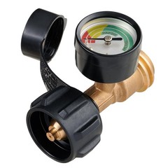 Propane Tank Gauge Level Indicator Leak Detector for 5lb to 40lb Tank, Univer…