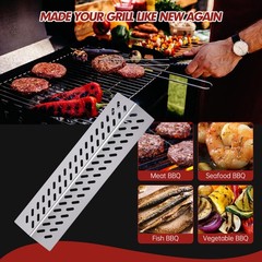 Cozilar Grill Heat Plates Shield for Bull Grill Replacement Parts 16631 Cal F…
